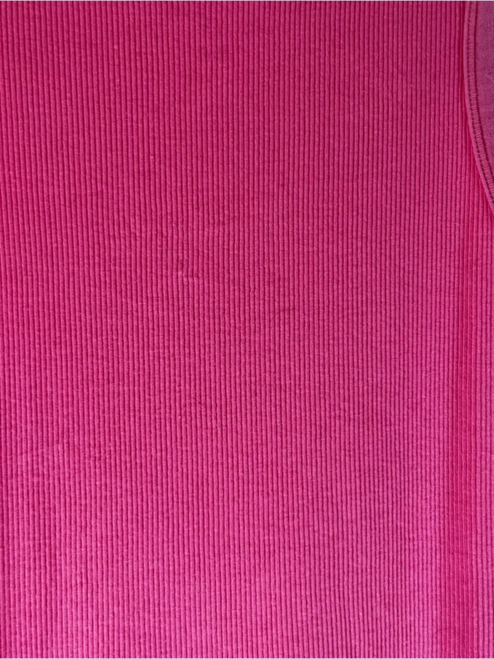 Skims Ribbed High Neck Tank Mini Dress in Sugar Pink - Picture 9 of 10